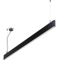 Ideal Lux - LED luster na čeličnom užetu LINUS LED/32W/230V 3000K CRI 90 120 cm crni